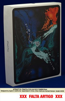 Apple iPad Pro 12.9-inch Wi-Fi 64GB Silver MTEM2TY-A Model A1876