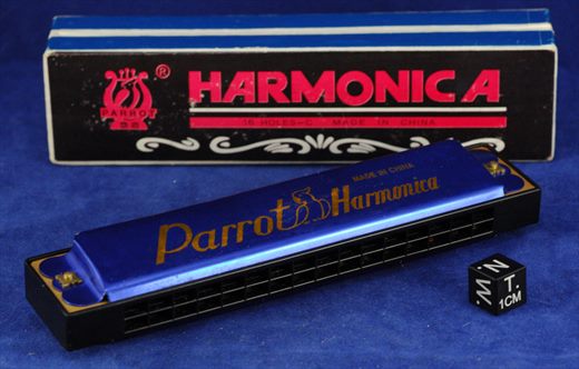 Armonica Parrot Azul