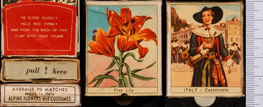 Alpine Flowers and Costumes - Fire Lily