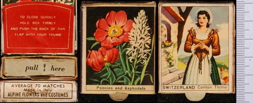 Alpine Flowers and Costumes - Peonies and Asphodels