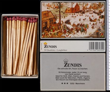 Pinturas (Zundis) - Pieter Brueghel - Die Volkszahlung zu Bethlehem