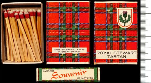 Souvenir - (Royal Stewart Tartan) (Bryant-May)