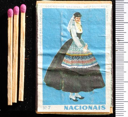 Trajes Tipicos Portugueses - Nacionais (SNF-Lisboa) azul07