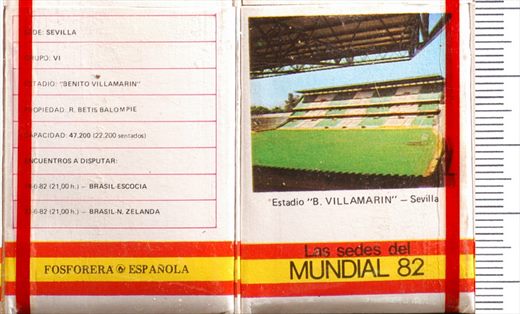 Mundial 82 Estadio B. Villamarin