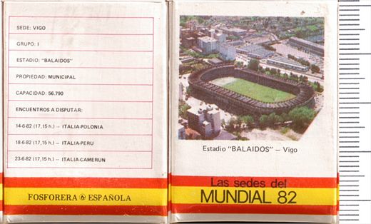 Mundial 82 Estadio Balaidos