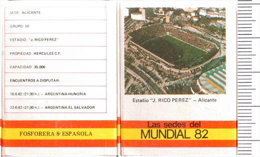 Mundial 82 Estadio J. Rico Perez