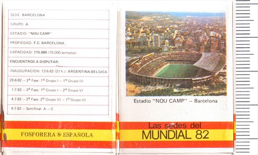 Mundial 82 Estadio Nou Camp