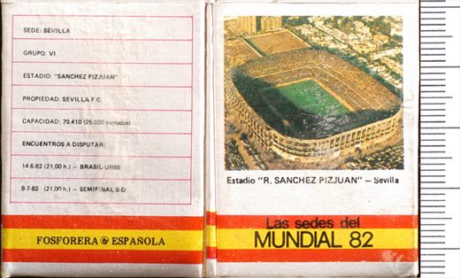 Mundial 82 Estadio R. Sanchez Pizjuan