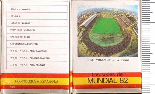 Mundial 82 Estadio Riazor