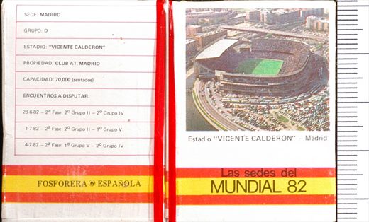 Mundial 82 Estadio Vicente Calderon
