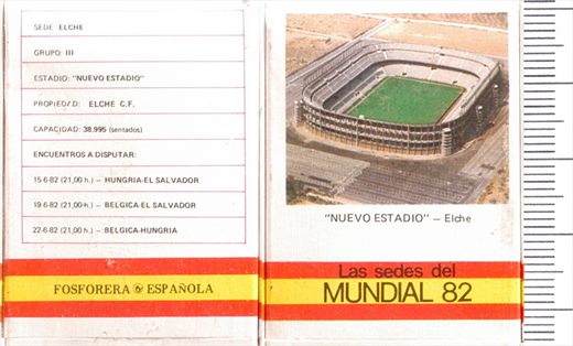 Mundial 82 Nuevo Estadio-Elche