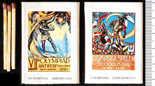 Olimpiadas (Cartazes) - 1912 1920 - Fosforos del Pirineo SA