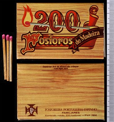 Fosforeira Portuguesa - Espinho (200 Fosforos de Madeira) (FP-Espinho)