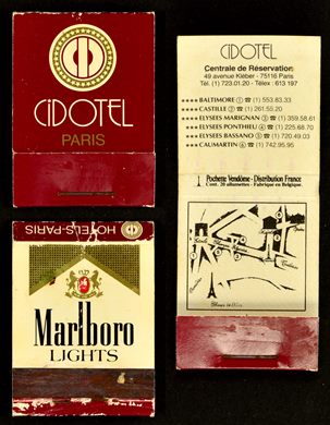 Cidotel Paris - Marlboro lights