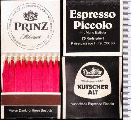 Espresso Piccolo - Kutscher Alt - Prinz