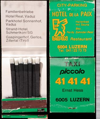 Hotel de la Paix - TAXI Piccolo (Allubox)