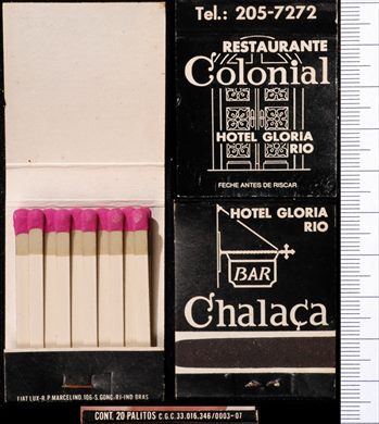 Hotel Gloria Rio - Rest. Colonial - Bar Chalaca (Fiat Lux)