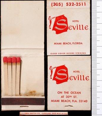 Hotel Seville (Columbia Match Co.) (Columbia Match Co.)