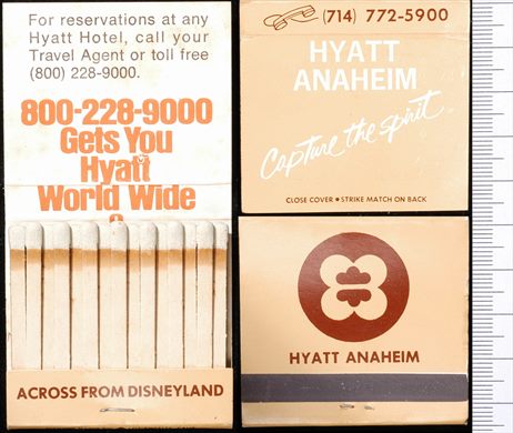 Hyatt Anaheim (Diamond Match)