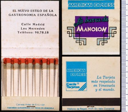 La Barra de Manolon - American Express (FOSUCA)