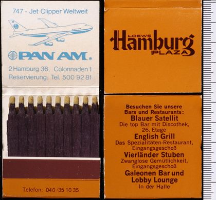 Loews Hamburg Plaza - Pan Am