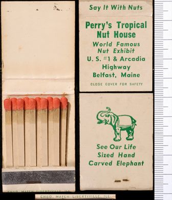 Perrys Tropical Nut House (Chgo. Match)