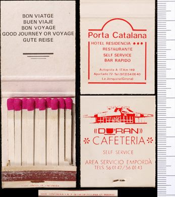 Porta Catalana Hotel - Doran Cafeteria (Gral. Fosforera S.A.)
