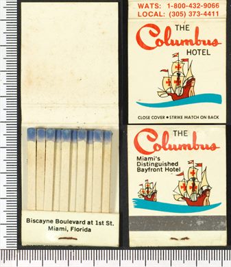 The Columbus Hotel (Diamond Match)