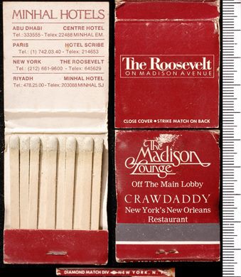 The Roosevelt - The Madison Lounge (Diamond Match)