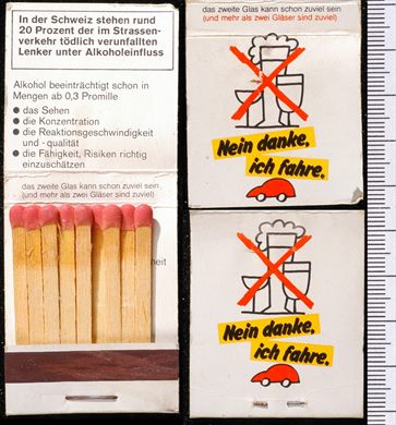 Nein danke ich fahre - campanha rodoviaria