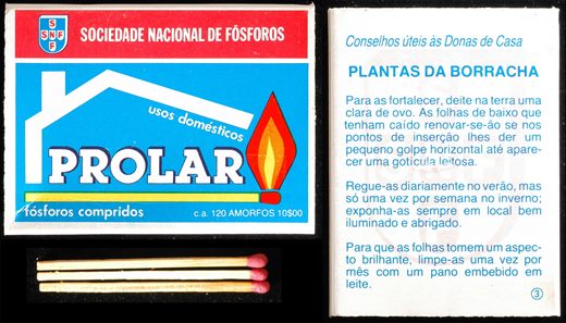 Prolar (Conselhos uteis as Donas de Casa) 03