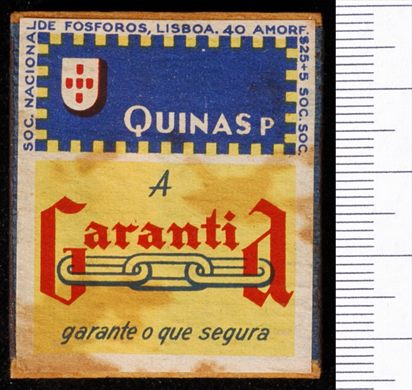 Quinas P - A Garantia (SNF-Lisboa) azul