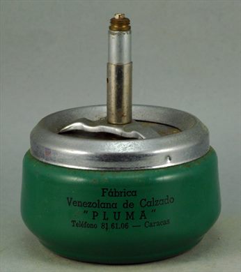 Cinzeiro mecanico de pressao Pluma
