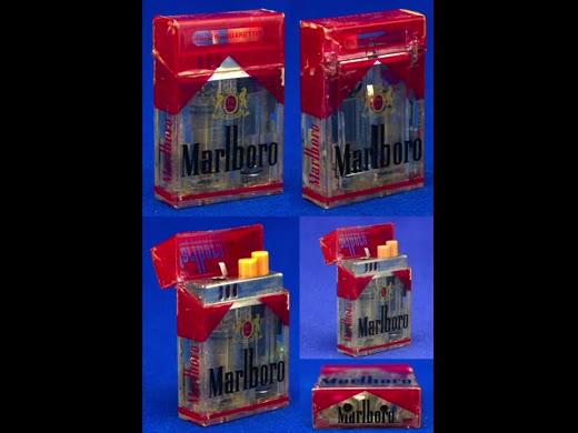 Marlboro box with lights