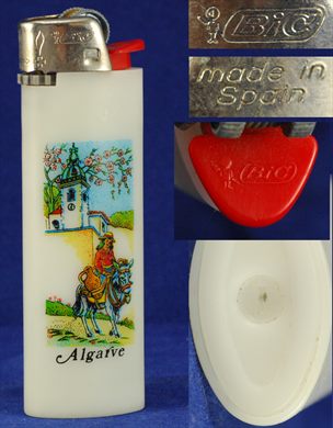 Algarve (BiC) branco com igreja e cavaleiro