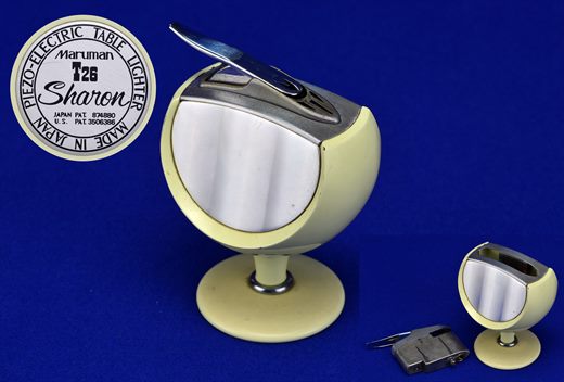 Maruman Sharon T26 Piezo-electric table lighter