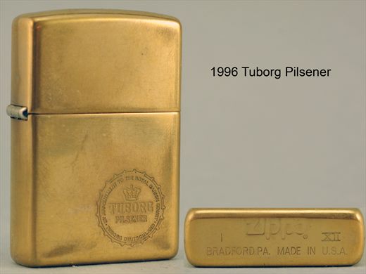 Zippo - 1996 Tuborg Pilsener