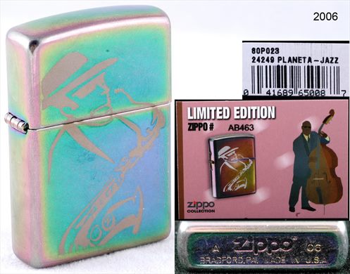 Zippo - 2006-A Limited Edition AB463 - Jazz