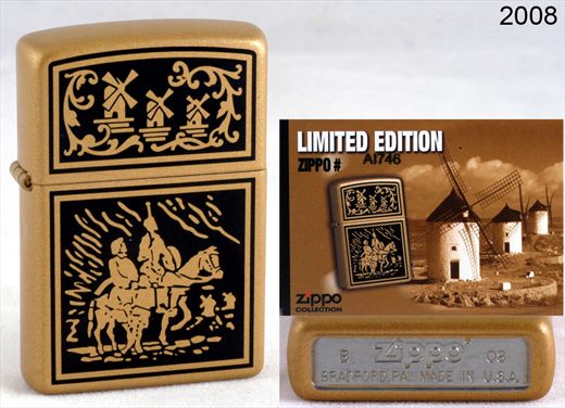 Zippo - 2008-B Limited Edition AI746 - La Mancha