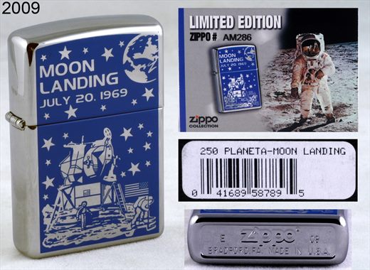 Zippo - 2009-E Limited Edition AM286 - Moon Landing