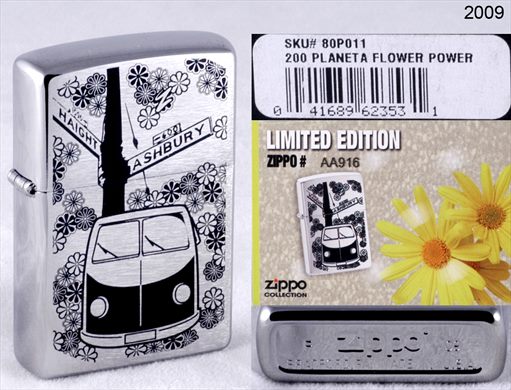 Zippo - 2009-F Limited Edition AA916 - Flower Power