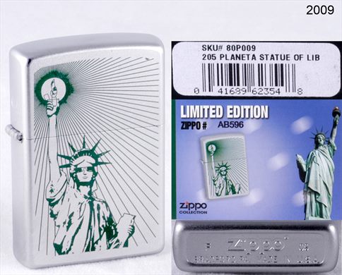Zippo - 2009-F Limited Edition AB596 - Statue of Liberty