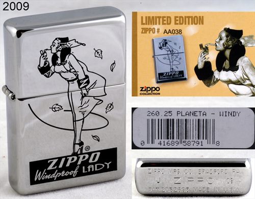 Zippo - 2009-J Limited Edition AA038 - Windy