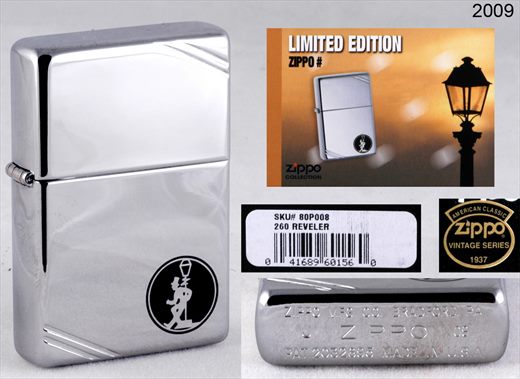 Zippo - 2009-J Limited Edition Vintage Series 1937 - Reveler