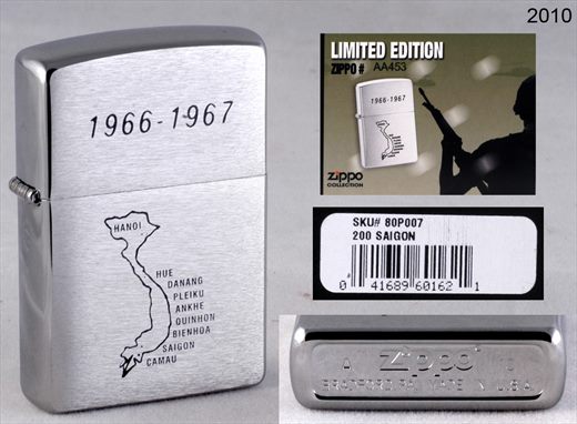 Zippo - 2010-A Limited Edition AA453 - Saigon
