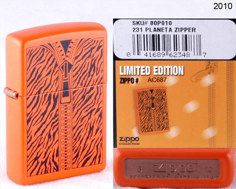 Zippo - 2010-B Limited Edition AC687 - Zipper