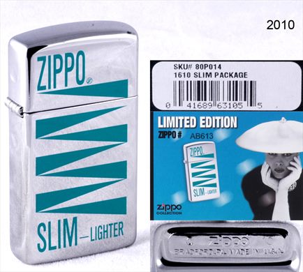 Zippo - 2010-C Limited Edition AB613 - Slim Package