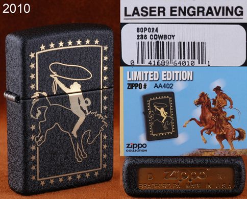 Zippo - 2010-D Limited Edition AA402 - Cowboy