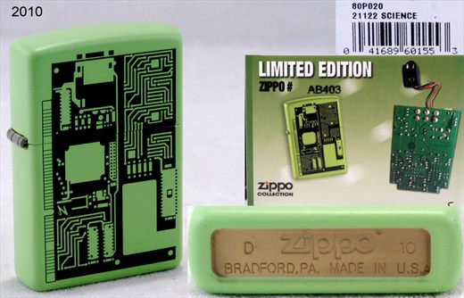 Zippo - 2010-D Limited Edition AB403 - Science