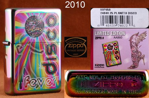 Zippo - 2010-E Limited Edition AA860 - Disco Fever